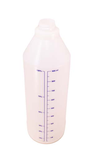 Бутылка пласт. 1л с мерной шкалой